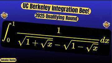 Simple Substitution Trick for Integral of 1/(sqrt(1+sqrt(x))-sqrt(1-sqrt(x))) dx