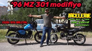 Modifiye Bir Mz 301 Inceledik Neler Yapılmış? Zil Egzoz Sesi Ve Performans Denemesi