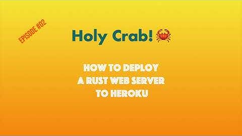 How to deploy a Rust Axum Web Server to Heroku using Docker and Github Actions