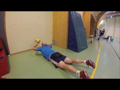 entrenamiento running Entrenar en casa (e). Toques de dedos y lumbares