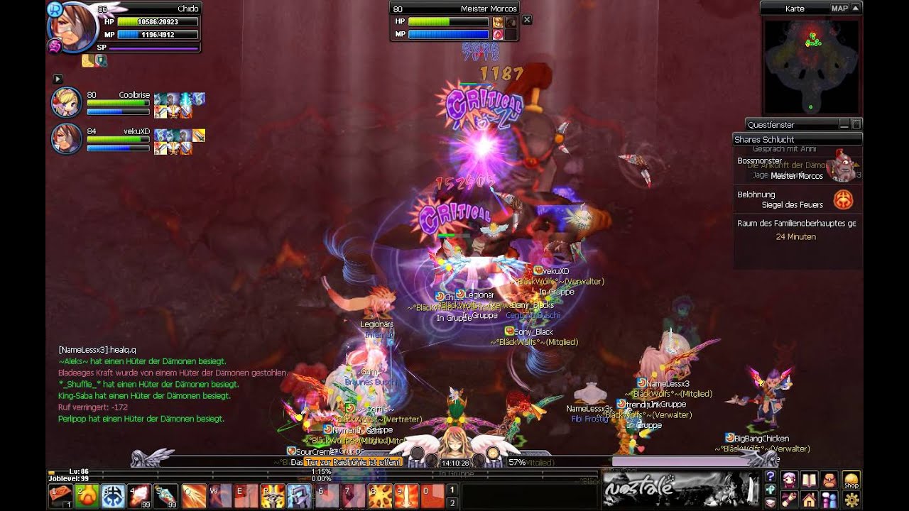 Nostale ~*BlâckWólfs*~ A4 Feuerraid