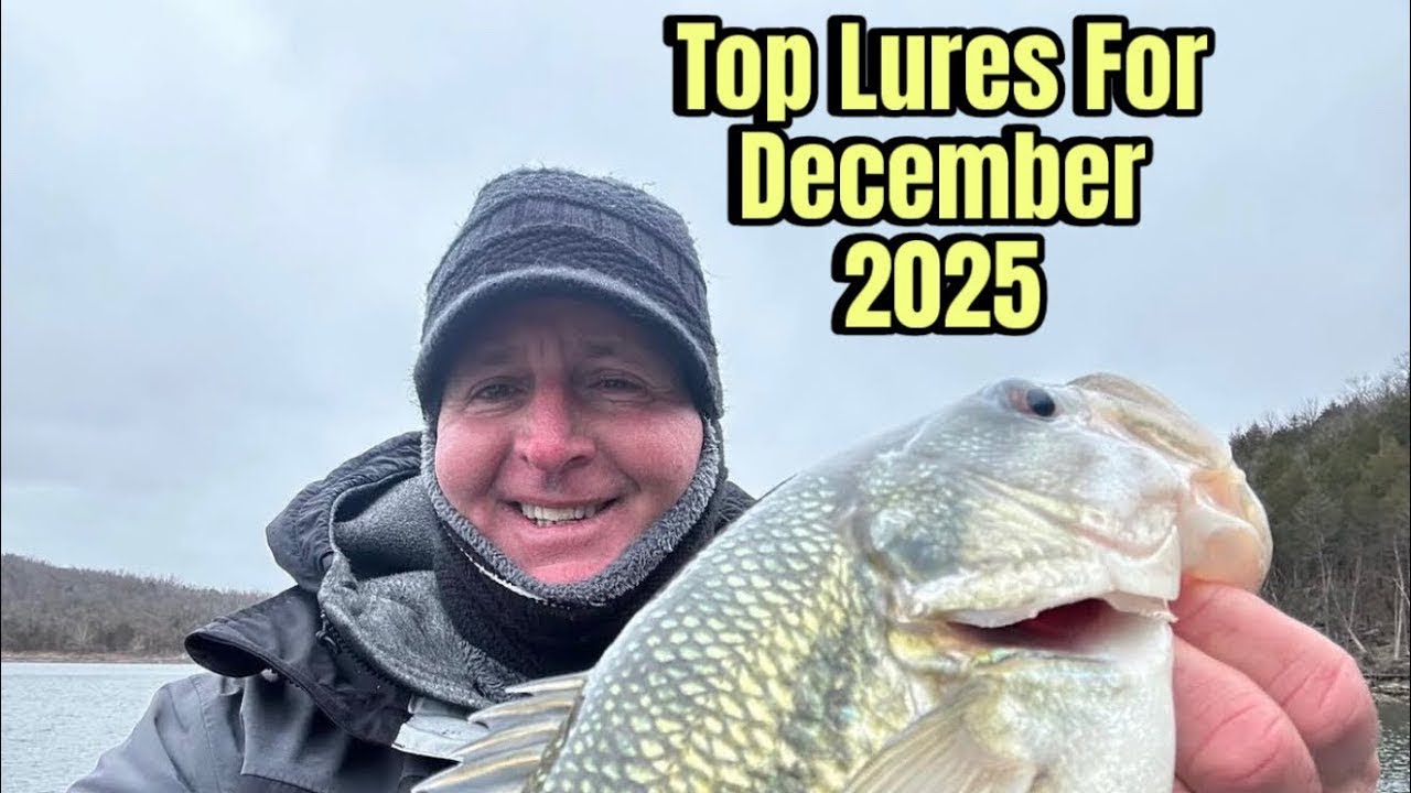 The 3 Lures I Catch Most Of My December Bass On…