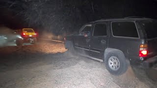 Chevy And Ford Stranded At Lake Mead Nevada.