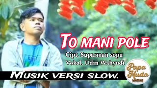 Udin Wahyudi cover Tomani pole lagu mandar terbaru