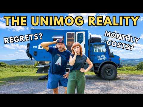 The TRUTH About Living in a 40 Year Old Ex-Military Unimog: Costs, Regrets & How We Afford It