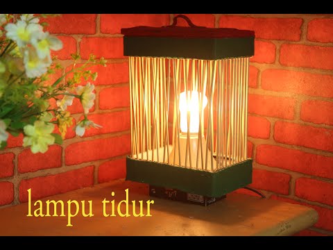 membuat-lampu-tidur-dari-lidi-dan-kardus-bekas