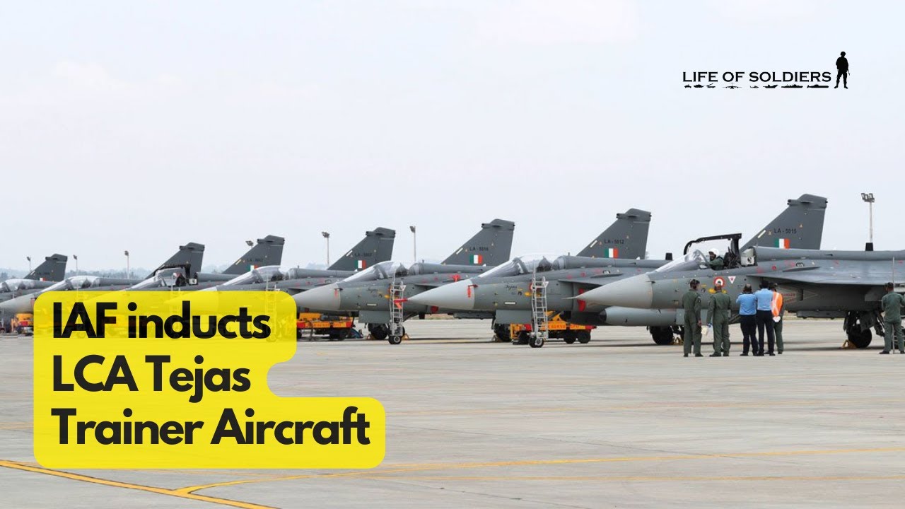 Indian Air Force inducts LCA Tejas Trainer Aircraft