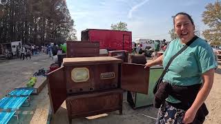 Here at the Wallace flea market NC