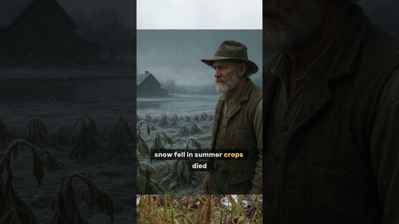 🌋 Tambora 1815 — The Volcano That Erased the Sun | The Year Without a Summer  