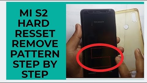 Redmi mi s2 mobile remove pattern 100% done
