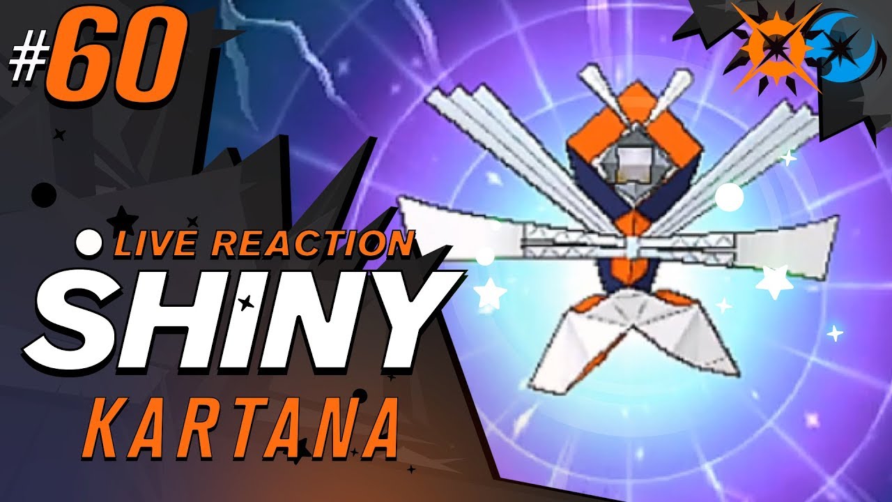 Download Shiny Kartana Pokemon In Game Wallpaper