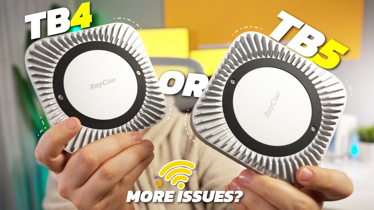 RayCue Dock for M4 Mac Mini – TB4 or TB5? Wi-Fi Problems?!