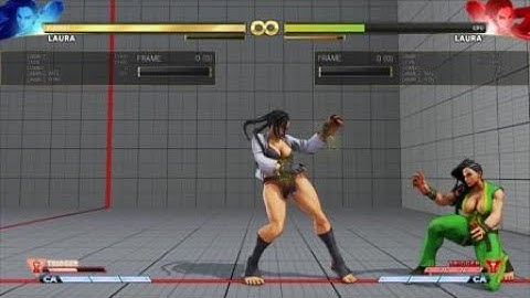SFV Laura S4: VT1 combo at the corner (2)