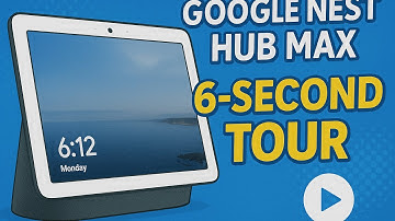 Living Room Display 2 6 sec tour #smartdisplay #googlehome