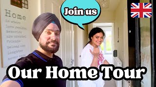 My Home Tour in UK | Indian Couple House Tour England