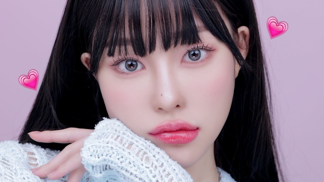 만인의 첫사랑인데 자기가 이쁜 거 알아서 약간 재수 없지만 립 뭐 썼는지 궁금한 애st 고양이상 쿨톤 메이크업ㅣMINCARONG