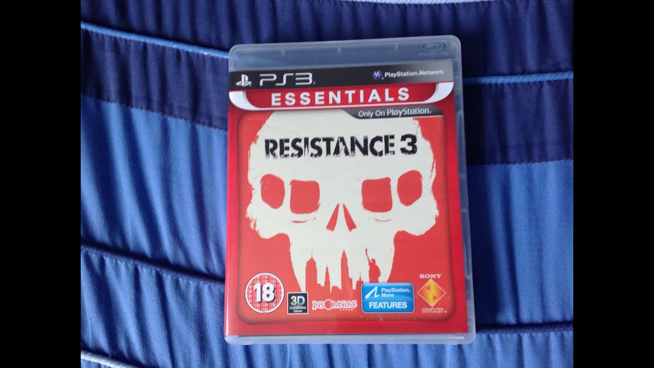 Resistance 3 Unboxing PS3 playstation 3