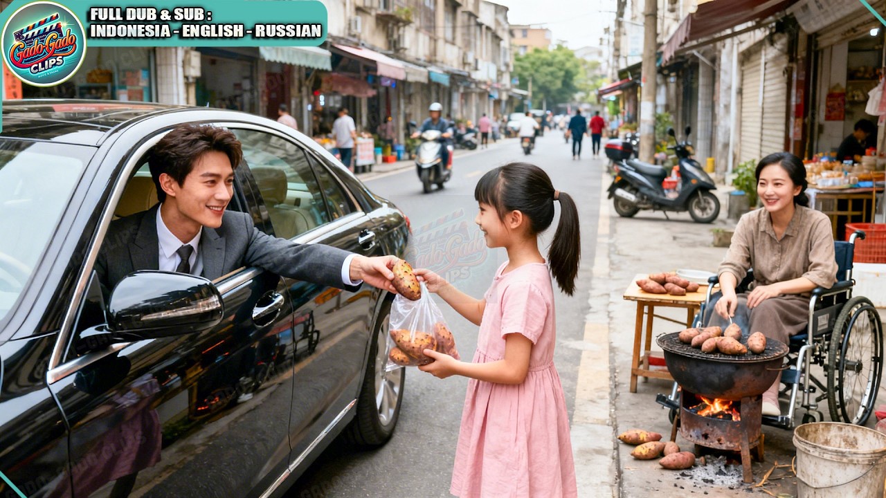 Умная Девочка 8 Лет Помогает Матери В Коляске Продавать Батат, Она Дочь Бога Войны