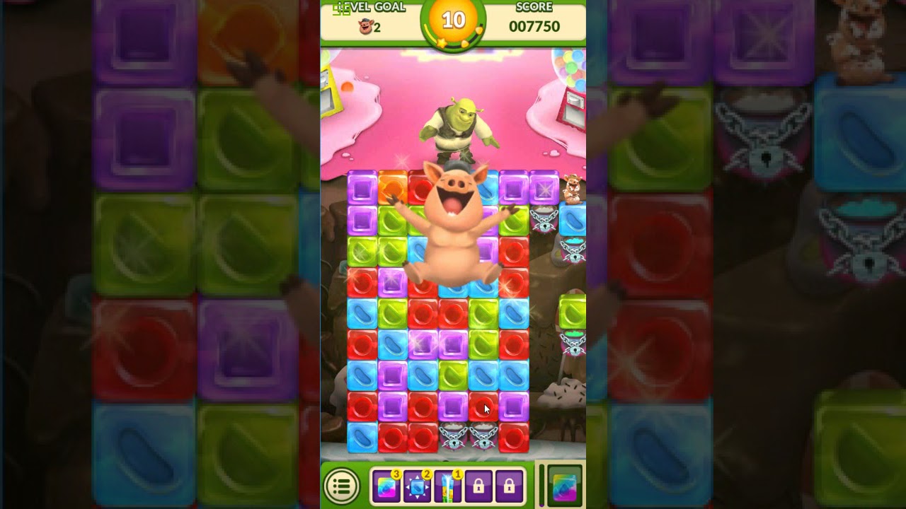 Shrek Sugar Fever level 96 no boosters 😈
