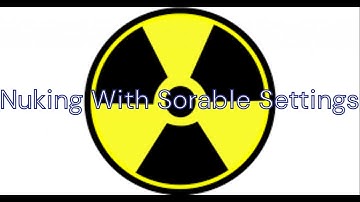 Using Sorable settings in krunker.io (Nuke + choke)