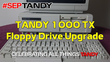 Tandy 1000 TX Computer TEAC 5.25" 360KB Floppy Drive Upgrade #SepTandy 2021