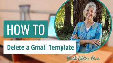 How To Delete a Template in Gmail