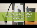 Produktbewertung TONOR Sprachverstärker Tragbar, Wiederaufladbarer Mini Stimmverstärker mit Bluetoot