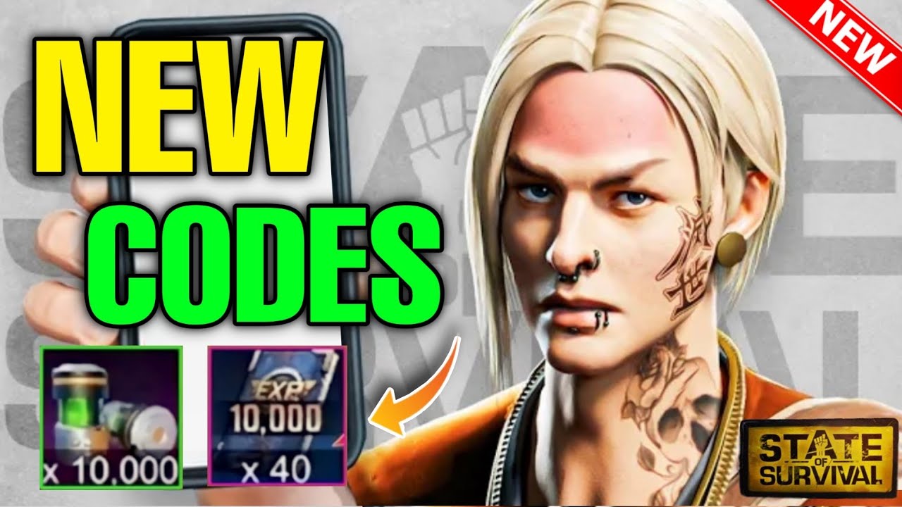 NEW CODES🎁 NEW UPDATE STATE OF SURVIVAL GIFT REDEMPTION CODES SOS