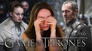 WHEN DOES SANSA GET TO BE HAPPY!! First Time Watching Game of Thrones S5E5-6 | Reaction + Discussion