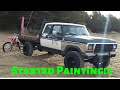 Painting 1979 f250 budget build part.7