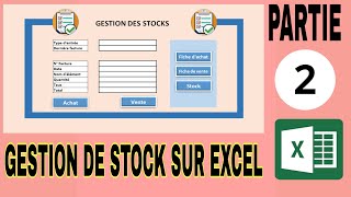 gestion des stocks sur excel sans code vba