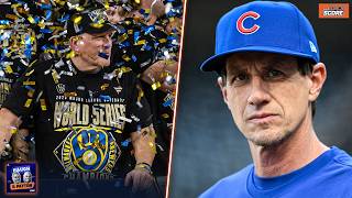 How much is Craig Counsell to blame for the Cubs organization consistently being behind the Brewers