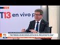 Ministro de Economía explica "Plan Chile Despega"