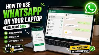 How to use WhatsApp on Computer (Full Guide 2026) screenshot 3