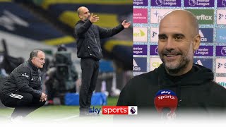 Guardiola praises Bielsa's Leeds after action-packed draw! | Leeds Utd 1-1 Man City | Post Match