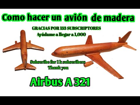 Video: Cómo Construir Un Avión De Madera