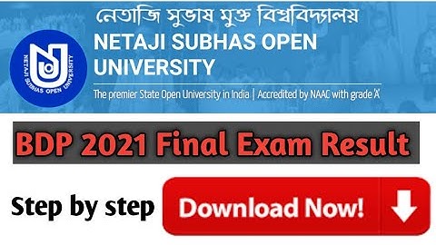 NSOU BDP ONLINE MCQ EXAM 2021 RESULT PUBLISHED/HOW TO  DOWNLOAD RESULT/Link in Description