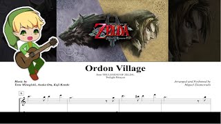 Ordon Village - The Legend of Zelda: Twilight Princess Guitar Arrangement | Sheet Music