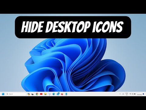 How To Hide Desktop Icons on Windows 11 - Quick & Easy Tutorial!