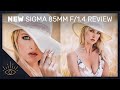 NEW Sigma 85mm f/1.4 Art DG DN Lens FULL REVIEW - THIS LENS IS INSANE!