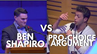 Ben Shapiro SHREDS ProChoice Argument | UBCFSC Talk