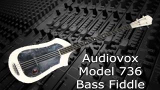 The Electric Bass Guitar
The first appearance of a fretted electric bass instrument that could be held and played like a guitar was around 1936, five years after Beauchamp and Rickenbacker invented the first electric guitar.
Inventor and musician Paul Tutmarc, created and marketed it as the Audiovox Model 736 Bass Fiddle. It was a 4-string, fretted, solid-body electric bass guitar with a 30.5 scale neck, not unlike the bass guitars of today. The addition of frets made it easier for the bass player to play in tune, and the guitar-like size and shape made transporting a bass far easier.
Tutmarc and his son, Bud, continued to market them until the late 1940s under the Serenader brand name.
However, the electric bass guitar was not a big seller until Leo Fender and George Fullerton made and marketed the Fender Precision Bass in 1951. The Electric Bass Guitar
