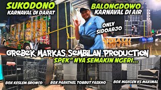 Lengkapkarnaval Di Air U0026 Di Darat Ada Semua Di Sidoarjogrebek Markas Sembilan Prepare Karnaval 