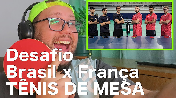 Minha Opinião Desafio Brasil x França TÊNIS DE MESA