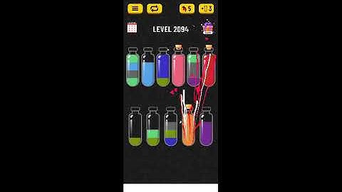 soda sort puzzle level 2094