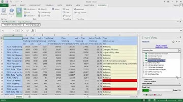 Managing Task Lists in Smart View with Oracle Planning and Budgeting Cloud