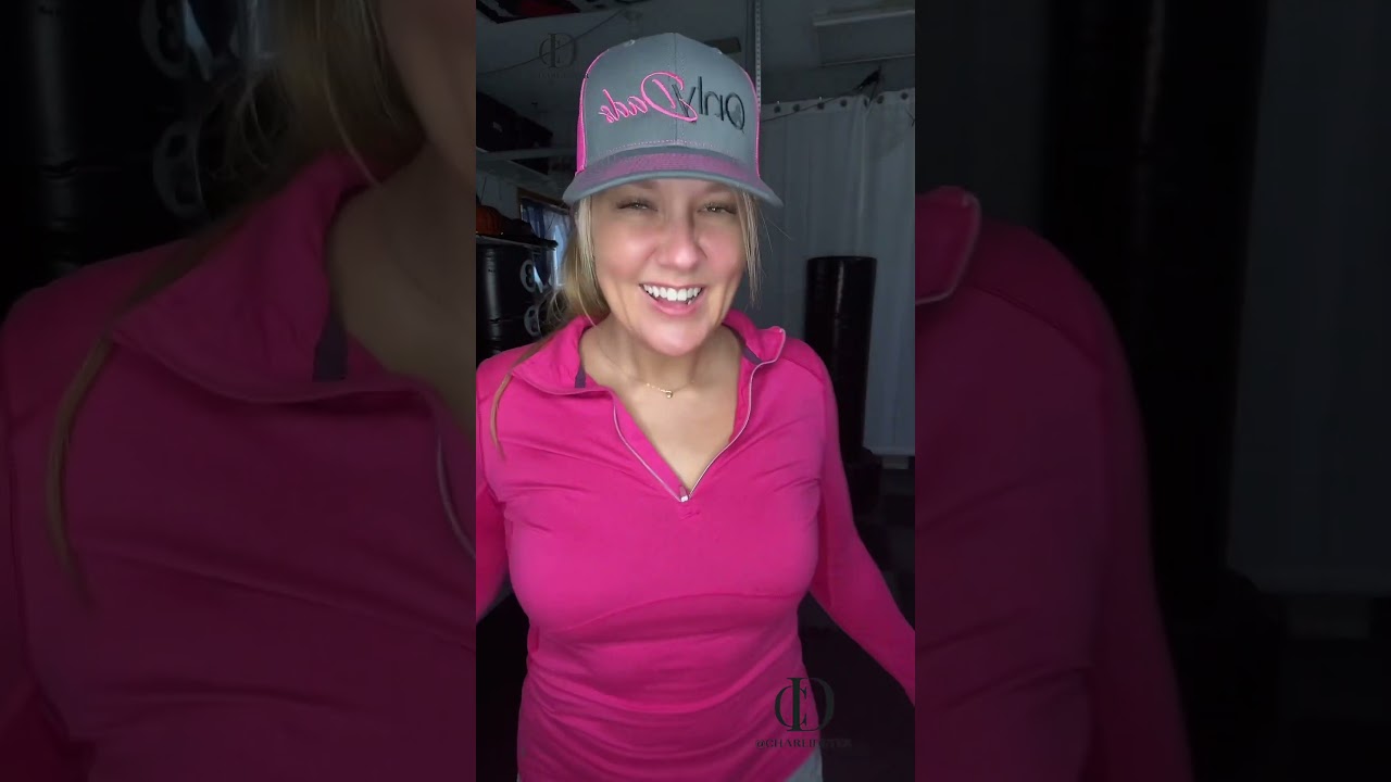 Holy water and shine with the dog running 