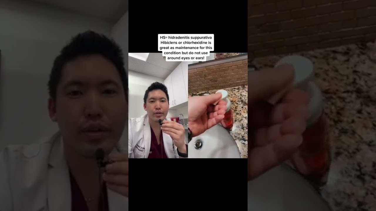  Shorts Dermatologist Explains Hibiclens For Hidradenitis Suppurativa