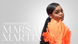 Marsai Martin on Growing up in Hollywood, Fenty Beauty, and Representation | Ask Me Anything | ELLE