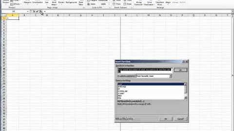 MS Excel 2010 - GUI Orientation